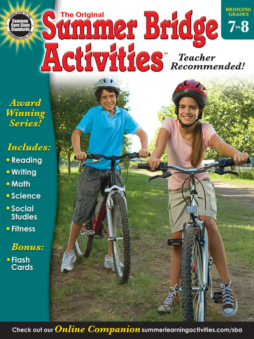 Title details for Summer Bridge Activities, Grades 7 - 8 by Summer Bridge Activities - Wait list